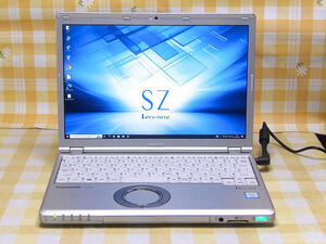 ■良品 純正リカバリ LTE搭載 CF-SZ6 第7世代 i5-7300U 高解像度WUXGA 8GBメモリ 256GB-SSD カメラ■Y