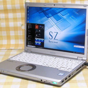 ■良品 純正リカバリ LTE搭載 CF-SZ6 第7世代 i5-7300U 高解像度WUXGA 8GBメモリ 256GB-SSD カメラ■Fの画像2