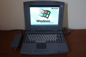 PC-9821La10/8 model B Windows 95 OSR2.MS-DOS(Win3.1) start-up MATE-X PCM sound source operation 