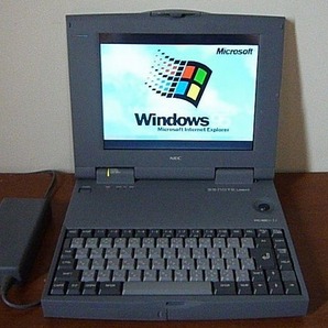 PC-9821 Lt/540A Windows 95 OSR2 とMS-DOS（Win3.1）起動 ビープ音演奏の画像1