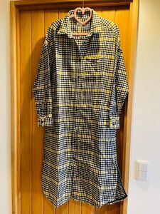 ニコアンド　ロングシャツ　 ワンピース 長袖 シャツワンピース ロングワンピース