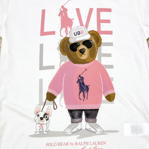 ◆新品タグ付き 定価17,600円 ラルフローレン【POLO RALPH LAUREN】Print Your Own Tシャツ ポロベア カスタムプリント SLIM FIT◆の画像4