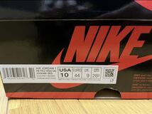 新品 NIKE AIR JORDAN 1 RETRO HIGH OG PATENT BRED 28cm US10 ナイキ エアジョーダン1 パテント ブレッド Supreme_画像4