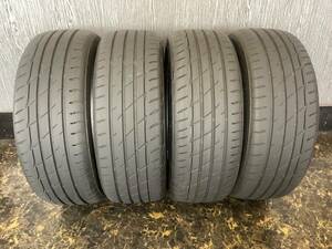 良質中古 ラップに巻いて倉庫保管　バリ溝！　ブリヂストン ポテンザ POTENZA RE004 Adrenalin　195/45R17 84W　４本セット 