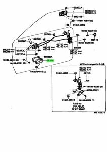 TOYOTA トヨタ MR2 AW11 インサイドハンドルベゼル 左右 BEZEL FRONT DOOR INSIDE HANDLE Genuine Toyota JDM JAPAN 新品 未使用品 即決