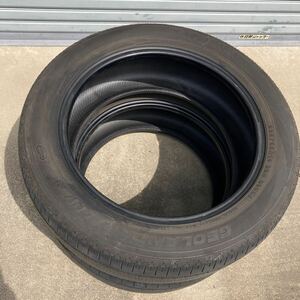 即決 送料込 ヨコハマ 225/55R18 19年製 2本