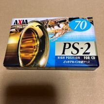 カセットテープ AXIA PS-2 オーディオカセットテープ ハイポジション 往復70分 片面35分 日本製 _画像1