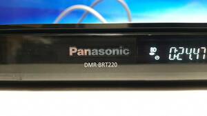 Panasonic DIGA　BDレコーダー DMR-BRT220　※BD-RもBD-REも読み込まず！ ■DVD-R再生は一応OK ＆ HDD録画再生OK　◆カードのみ付属