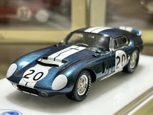 TSM MODEL 1/43 Shelby Daytona Coupe CSX2601 #48 1965 Spa 500km / 1st GTClass Alan Mann Racing B.Bondurant [TSM154357]