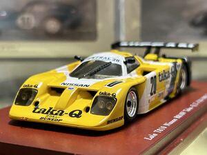 TSM MODEL 1/43 Lola T810 Nissan R810V Taka-Q Z n°20 - 1986 Fuji 1000km (外箱ありません)