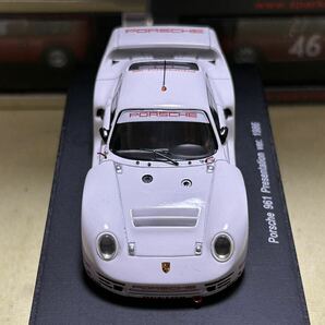 スパーク spark 1/43 Porsche 961 Presentation ver. 1986 [KBS040]の画像2