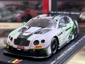 スパーク spark 1/43 Bentley Continental GT3 #7 -Bentley Team M-Sport - 18th 24H of Spa 2016 [SB131]