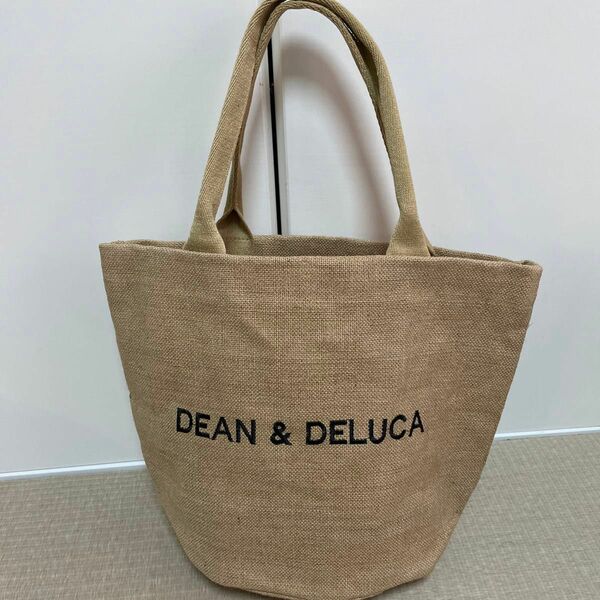 ★新品★DEAN&DELUCA 麻トートバッグジュートバッグ　Sサイズ