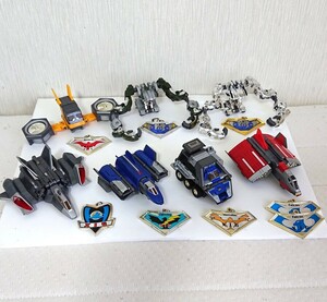 BANDAI バンダイ ウルトラマンガイア ポピニカ CVシリーズ 7台セット まとめ売り XIG シグ 破損 書込みあり 箱なし 中古品