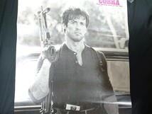 【シルベスター・スタローン】「コブラ」ポスター 1986年 ワーナー STALLONE COBRA The strong arm of the law. 約61.3×91.5cm《当時物》_画像3