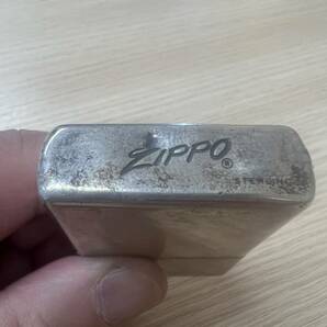 【0412】ZIPPO ジッポー STERLING 筆記体 斜字体 1955-1979年製 喫煙具 オイルライター 筆記体 斜字体 ジャンク品の画像6