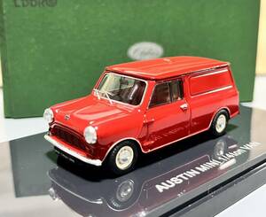 1円 スタート エブロ 1/43 AUSTIN MINI 1/4 TOU VAN オースチン ミニ 1/4 バン レッド