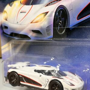 ホットウィール ブールバード ケーニグセグ アゲーラ R KOENIGSEGG AGERA R ホワイトの画像2