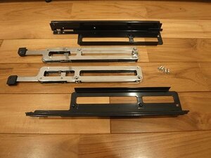  secondhand goods *USM is la-*haller*f lip up door for * original part * door fixation metal fittings + spring parts * left right set * preliminary * parts stock .