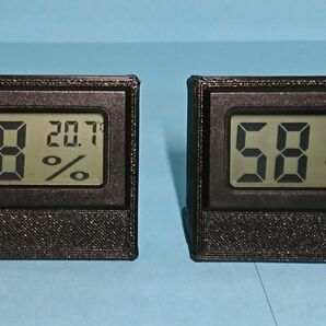 デジタル ミニ湿度計 温度計 ブラック