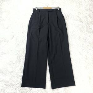 ZARA ザラ スラックス ワイドパンツ ブラック 黒 30 L YA6735