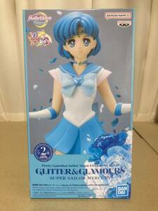 60サイズ 未開封 美少女フィギュア 美少女戦士 セーラームーン Eternal GLITTER＆GLAMOURS SUPER SAILOR MERCURY マーキュリー Ｂカラー