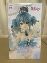 60サイズ 未開封 美少女フィギュア 初音ミク BiCute Bunnies Figure 白うさぎ パールカラーver. プライズ_画像1