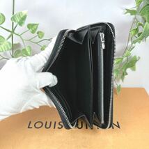 1円 ルイヴィトン LOUIS VUITTON エピ ジッピー ラウンドファスナー 長財布 シリアル CA2114 ブラック ノワール 黒 男女兼用 M61857_画像6