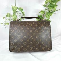 1円 ルイヴィトン LOUIS VUITTON ビジネスバッグ モンソー モノグラム シリアルA20943_画像5