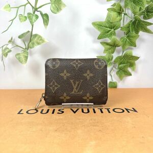 1円 ルイヴィトン LOUIS VUITTON モノグラム 小銭入れ コインケース コインパース ラウンドファスナー M60067シリアルナンバー SN3151 