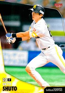 周東佑京 レギュラーカード H46 BBM 福岡ソフトバンクホークス ベースボールカード 2024