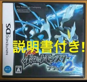 送料無料 ポケットモンスター ブラック2 ニンテンドー DS 黒 ポケモン ブラック Nintendo 任天堂 Pokemon