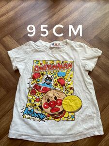 95cm アンパンマン　バイキンマン　Ｔシャツ　半袖　夏　子供服　キッズ　