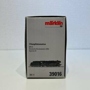 marklin 39016 テンダー付きの急行列車蒸気機関車 BR01 DB【美品、中古】の画像10