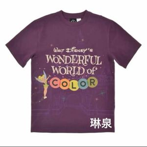 ディズニー ティンカーベル 半袖 Tシャツ パープル M Disney100 The Eras Collection COLOR 