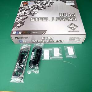 1円～ 売り切り SteelLegend マザーボード H470 LGA1200 ASRock 動作確認済み M.2 カバー無しの画像8