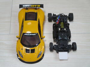 ロ 京商 ミニッツ【マクラーレン 12C GT3】ボディ＆ MR-03系シャシー/2.4GHz ※プロポ欠品　KYOSHO miniz