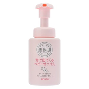  no addition foam . go out .. baby soap pump 250ML