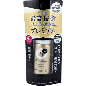 エージーデオ24 プレミアムデオドラントロールオン 無香性 40mL