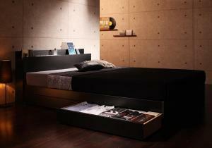  shelves * outlet attaching storage bed standard pocket coil with mattress double construction installation attaching 
