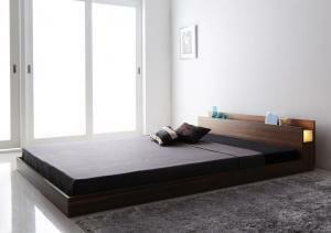  lighting &.. storage attaching / modern design floor bed premium bonnet ru coil with mattress double 