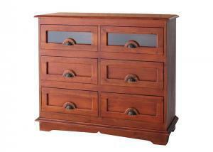Art hand Auction Taste Furniture (Dining Series) Natural Wood Mahogany Antique Style Asian Dining Series Chest Width 101, Handmade items, furniture, Chair, chest of drawers, chest