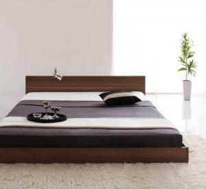  simple head board * floor bed standard bonnet ru coil with mattress double 
