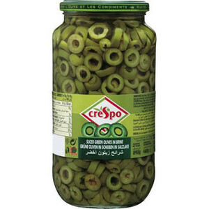 kre spo green olive slice 460g 6 set 072011