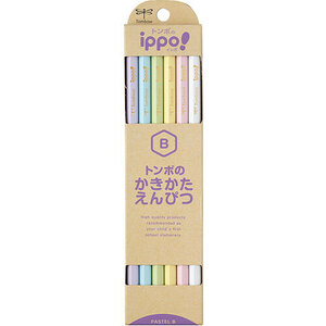 トンボ鉛筆 ippo! かきかたえんぴつB 12本入 Tombow-KB-KNPT01-B