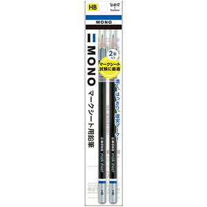 トンボ鉛筆 マークシート用鉛筆 モノKNHB 2Pパック Tombow-ACA-212