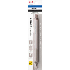 トンボ鉛筆 シャープモノグラフライトG ブラウン R3PK Tombow-DPA-121E