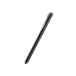 エレコム スマートフォン・タブレット用タッチペン/磁気吸着/導電繊維タイプ/ブラック P-TPSTBBK