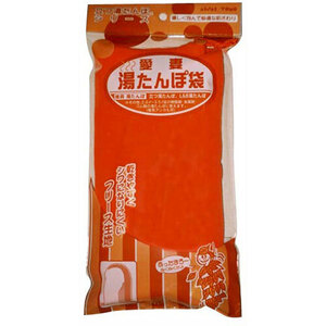 タンゲ化学工業 (Tange-kagaku-kougyou) 湯たんぽ マルチ 商品サイズ (約) 410X300mmカラー:オレンジ フリース 湯たんぽ