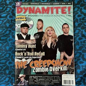 DINAMITE MAGAZINE BOOK+2CD rhinoceros kobi Lee Neo rockabilly rockabilly bread clock n Rolls ka1